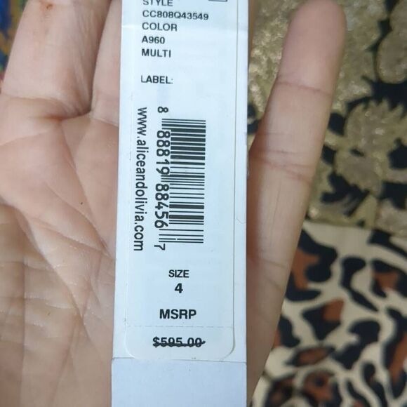 Multicolor Patchwork Dress - Picture 6 of 14